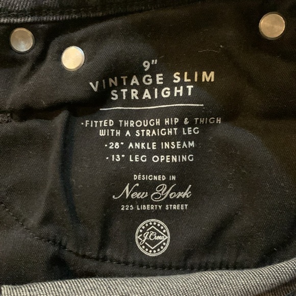 J Crew vintage straight 9" mid rise jeans - Picture 4 of 7